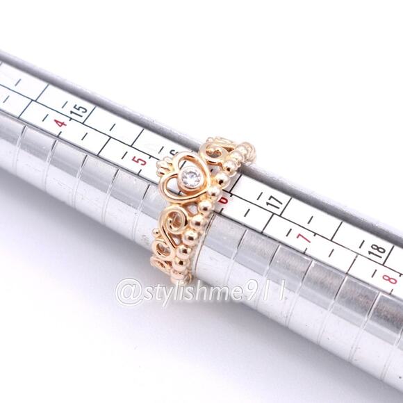 Authentic Pandora Rose My Princess Ring - 180880CZ - Picture 8 of 9